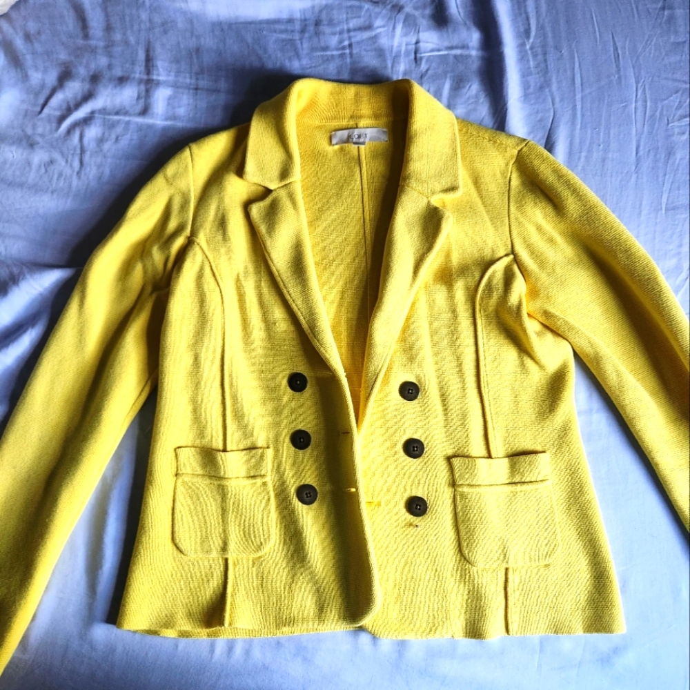 Yellow Blazer